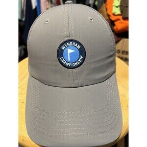 Wyndham Golf Championship Hat Cap Strapback Adjustable Gray
